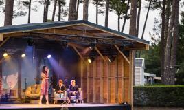 Spectacle au camping Les Dunes de Contis